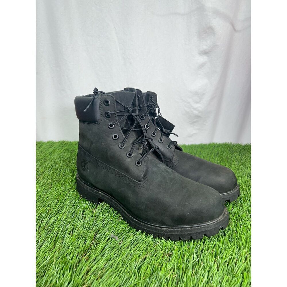 Black Timberland boots